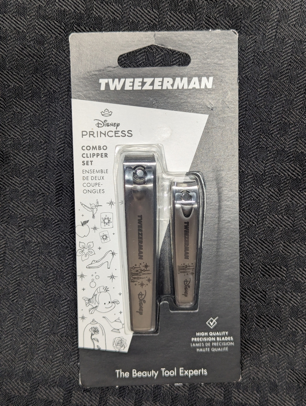 Disney Princess Happily Ever After Tweezerman Nail Clipper Combo Set.